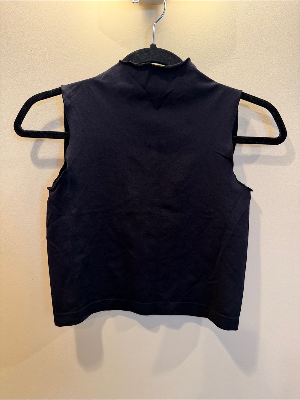 Cotton On Black Sleeveless Mock Neck Tank